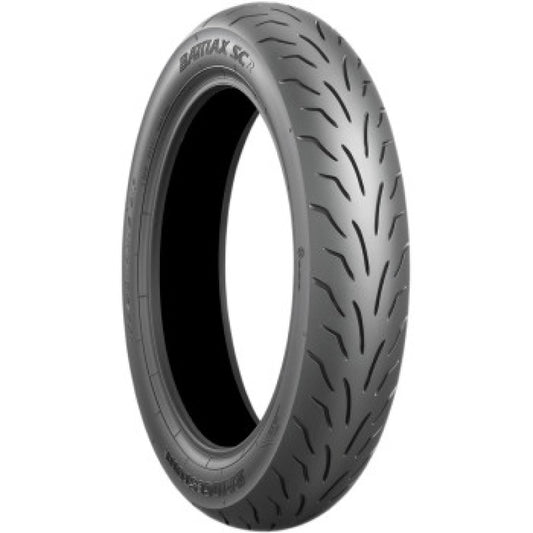 Bridgestone Battlax SCR Tire - 100/90-14 M/C 51P TL Rear