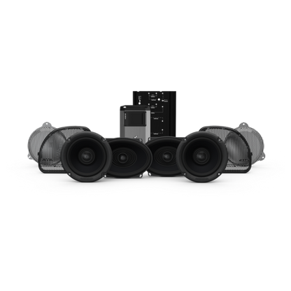 Rockford Fosgate 2014+ Harley-Davidson Road Glide/Street Glide CVO Stage 2 Audio Kit