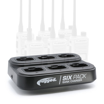 6-Pack Bank Charger for Handheld Radios - GMR2