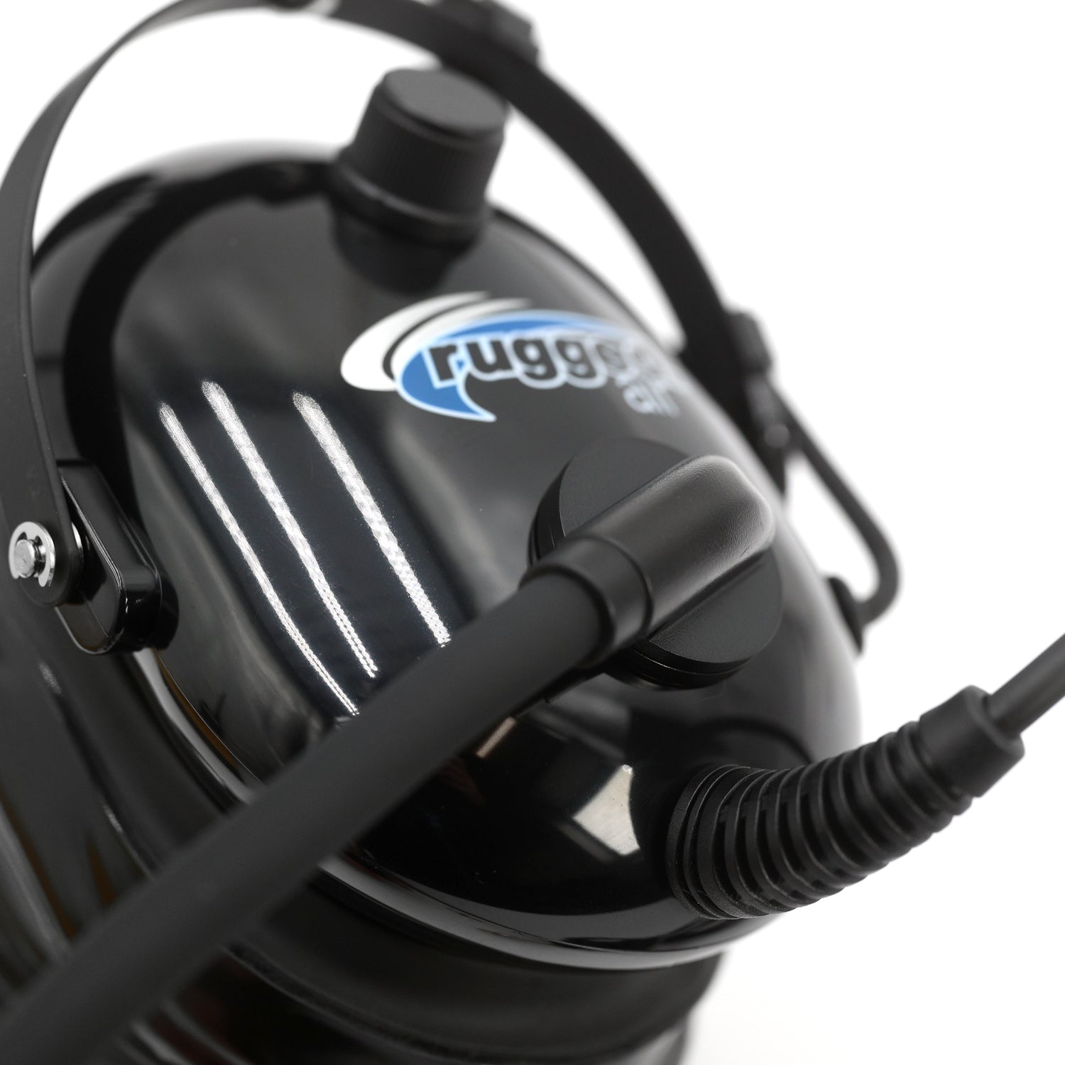 Rugged Air RA900 General Aviation Instructor Pilot Headset with PTT