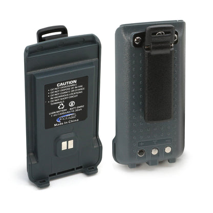 GMR2 Replacement Battery with 12v Charge Port and Belt Clip - Grey