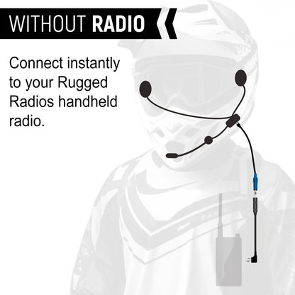 ENDURO Moto Kit -  Includes Helmet Kit and Compact Harness Cable - GMR2 PLUS