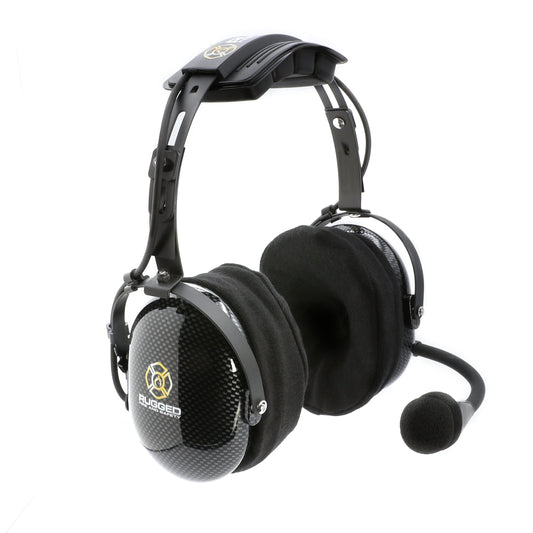 FHS Over-The-Head Fire Safety Industrial Headset - No Buttons / No Cable