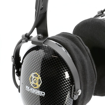 FHS Over-The-Head Fire Safety Industrial Headset - With Mic On/Off Button / No Cable