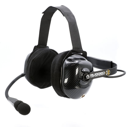FHS Behind-The-Head Fire Safety Industrial Headset - No Buttons / For Rugged / Firecom
