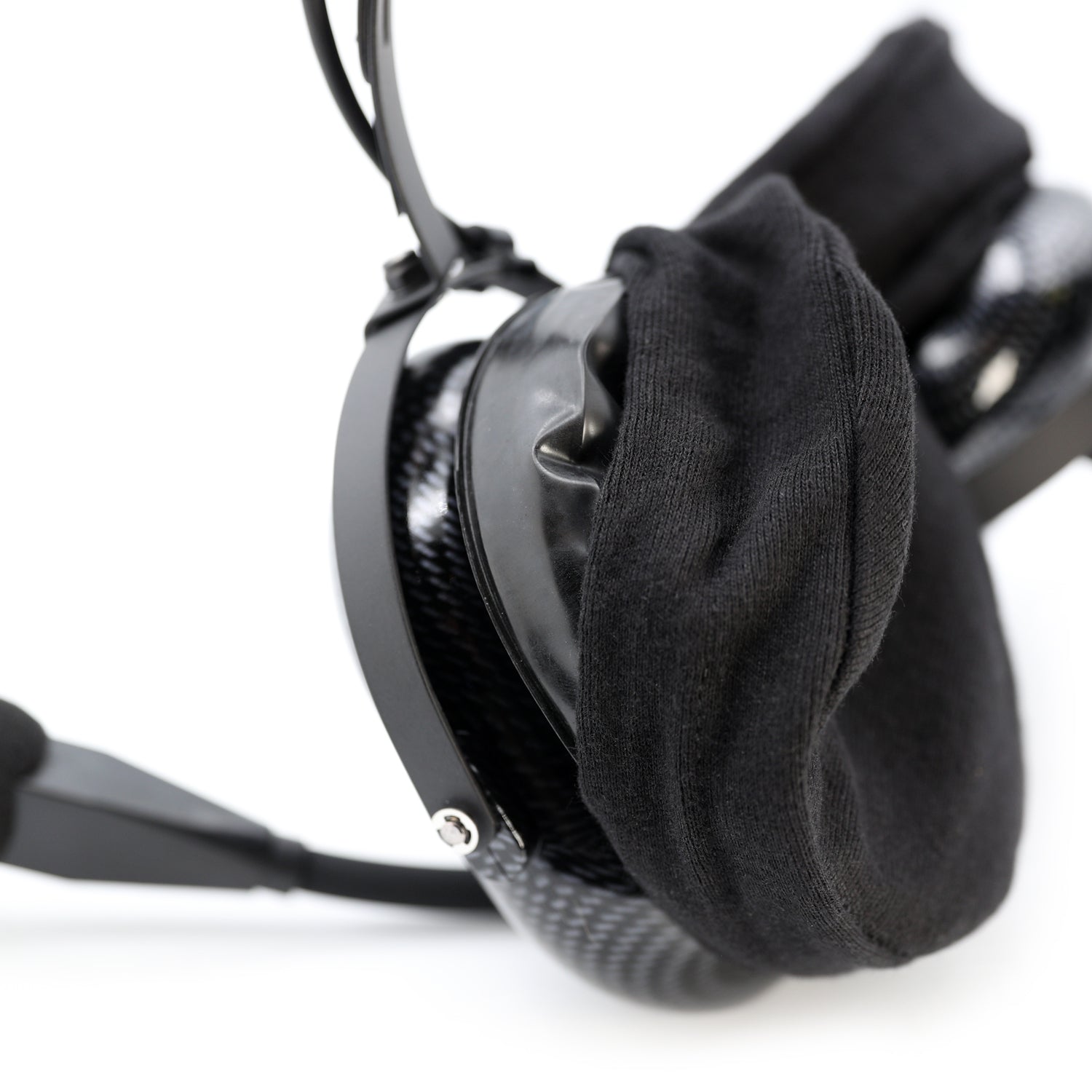 FHS Behind-The-Head Fire Safety Industrial Headset - No Buttons / For David Clark / Sigtronics / Avcomm