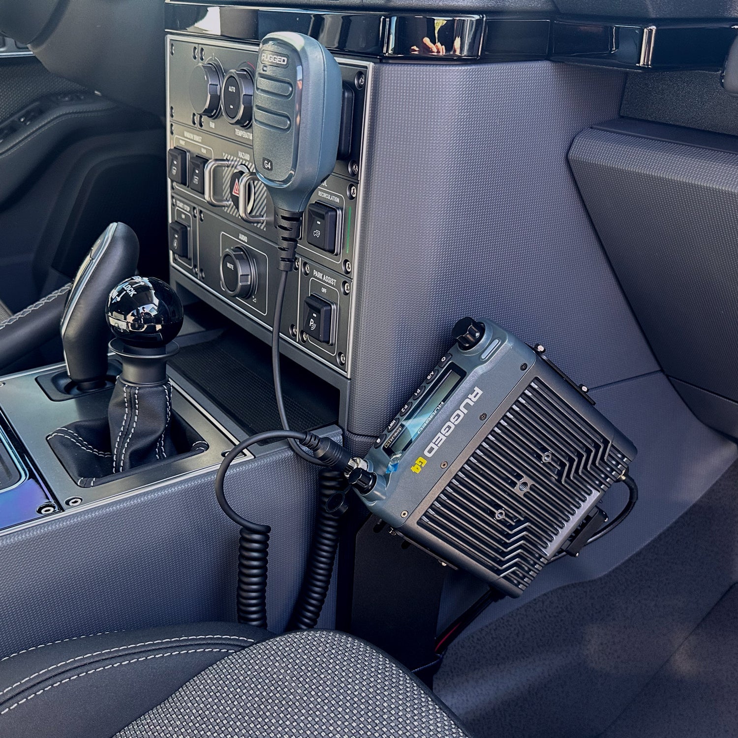 INEOS Grenadier Two-Way GMRS Mobile Radio Kit - Rambler G4