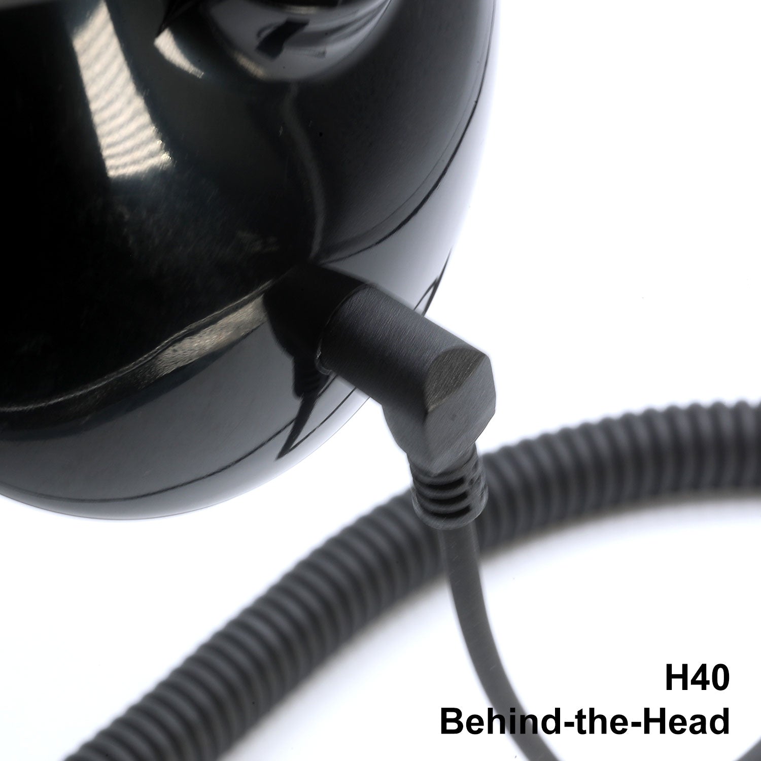Listen Only Headsets with 3.5 mm Mono Audio Cable - H20 Over-the-Head