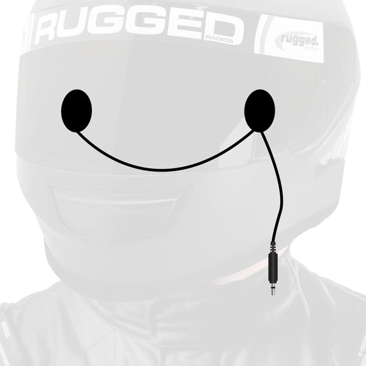 In-Helmet Speakers with 3.5mm Plug - Mono / Standard