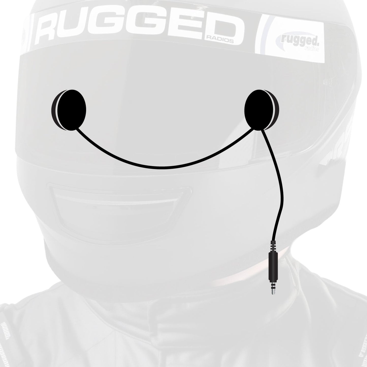 In-Helmet Speakers with 3.5mm Plug - Stereo / Standard