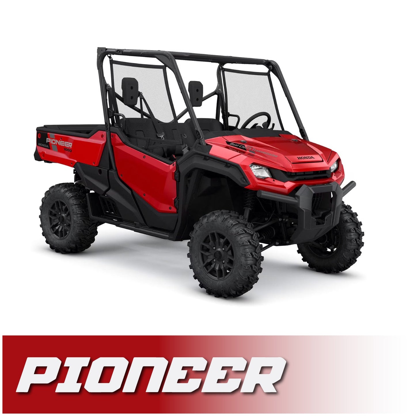 Honda Pioneer Complete Communication Kit with Bluetooth Intercom and 2-Way Radio - No Intercom / G1 GMRS