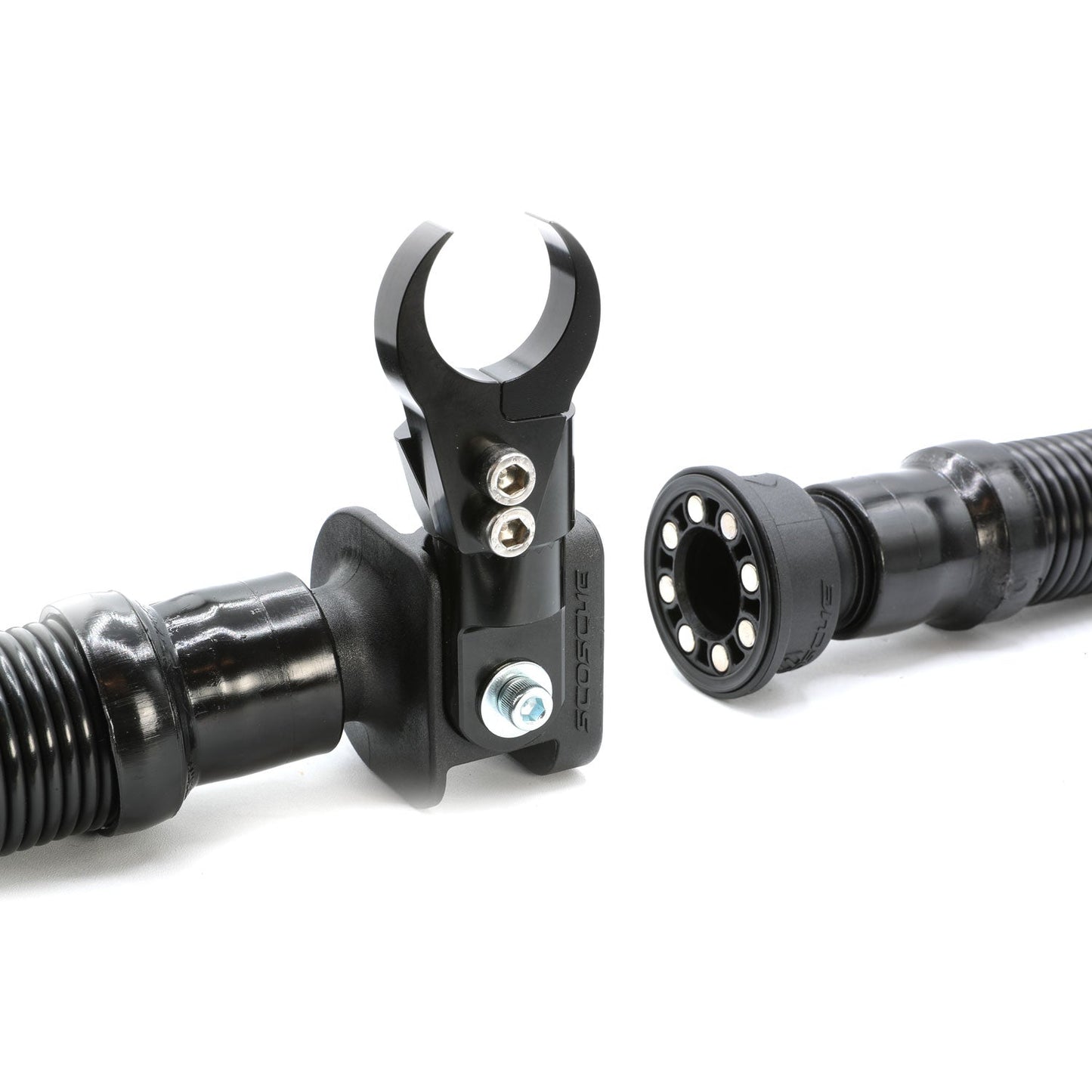 MAC-XC Magnetic Quick-Release for Helmet Air Pumper - with 1.25  Bar Mount