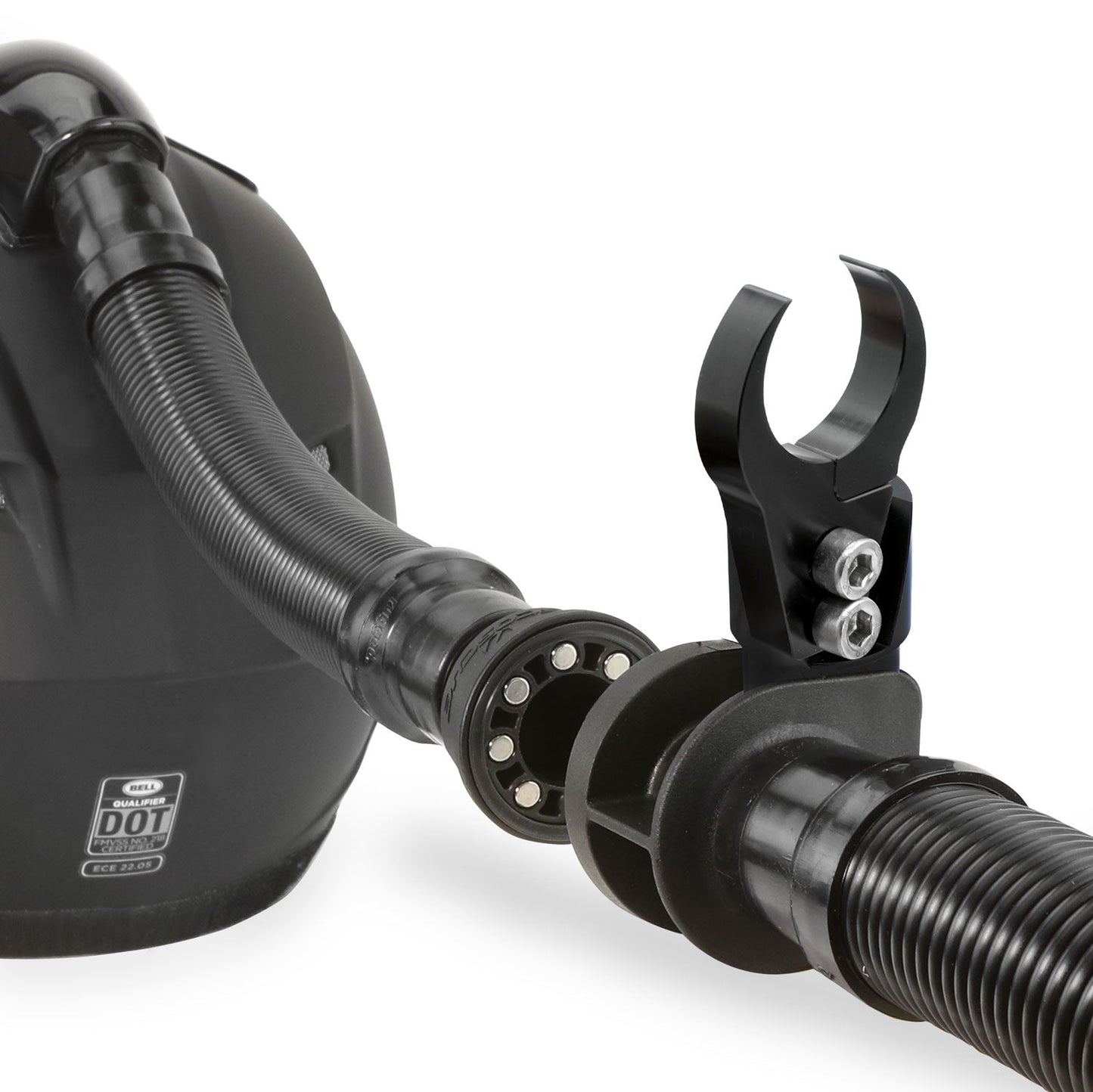 MAC-XC Magnetic Quick-Release for Helmet Air Pumper - with 1.75  Bar Mount