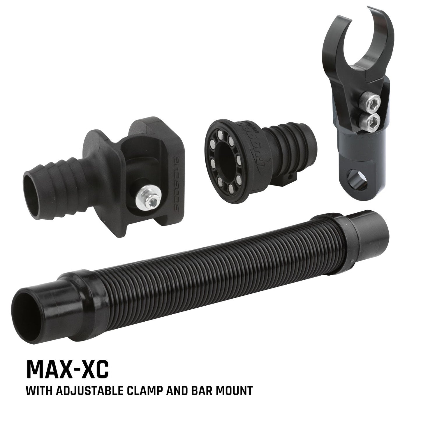 MAC-XC Magnetic Quick-Release for Helmet Air Pumper - with 1.5  Bar Mount