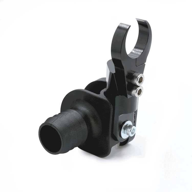 MAC-XC Magnetic Quick-Release for Helmet Air Pumper - with 1.75  Bar Mount