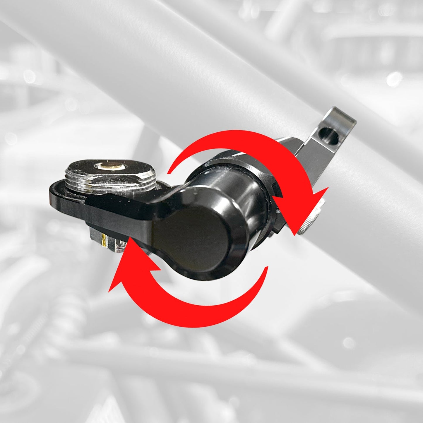 Adjustable Antenna Bar Mount - 2.5  Inch