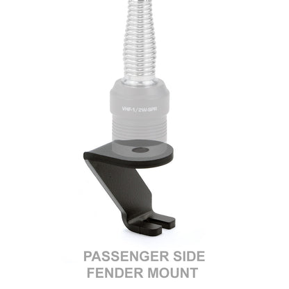 A-Pillar Antenna Mount Ford F-Series Chevy GMC Silverado Dodge Ram - Both Sides with Adapter Plate