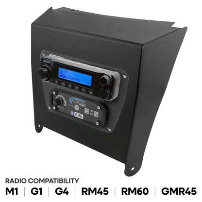 Kawasaki KRX Multi-Mount Kit for Rugged Mobile Radios and Intercom - Rugged GMR25