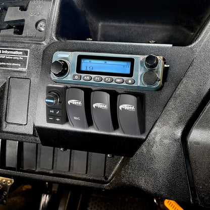 Honda Pioneer Complete Communication Kit with Bluetooth Intercom and 2-Way Radio - No Intercom / G1 GMRS