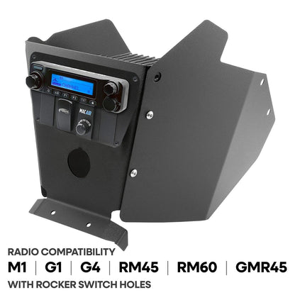 Can-Am X3 Mounting Kit with Multi Mount and Side Panels - Rugged M1/G1/G4/RM45/RM60/GMR45 with Switch Holes