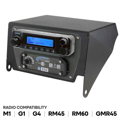 Can-Am X3 Multi-Mount Kit - Top Mount - for Rugged UTV Intercoms and Radios - Motorola CM300D / Vertex 2200