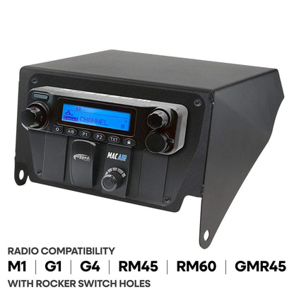 Can-Am X3 Multi-Mount Kit - Top Mount - for Rugged UTV Intercoms and Radios - Rugged M1/G1/G4/RM45/RM60/GMR45