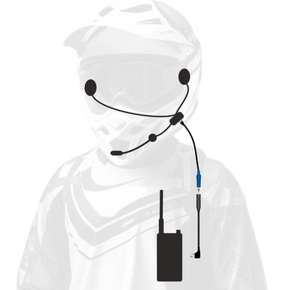 ENDURO Moto Kit -  Includes Helmet Kit and Compact Harness Cable - R1
