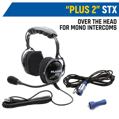 Rear Seat Expansion Kit with Helmet Kits or Headsets - STX Stereo / Ultimate Headset - Over the Head