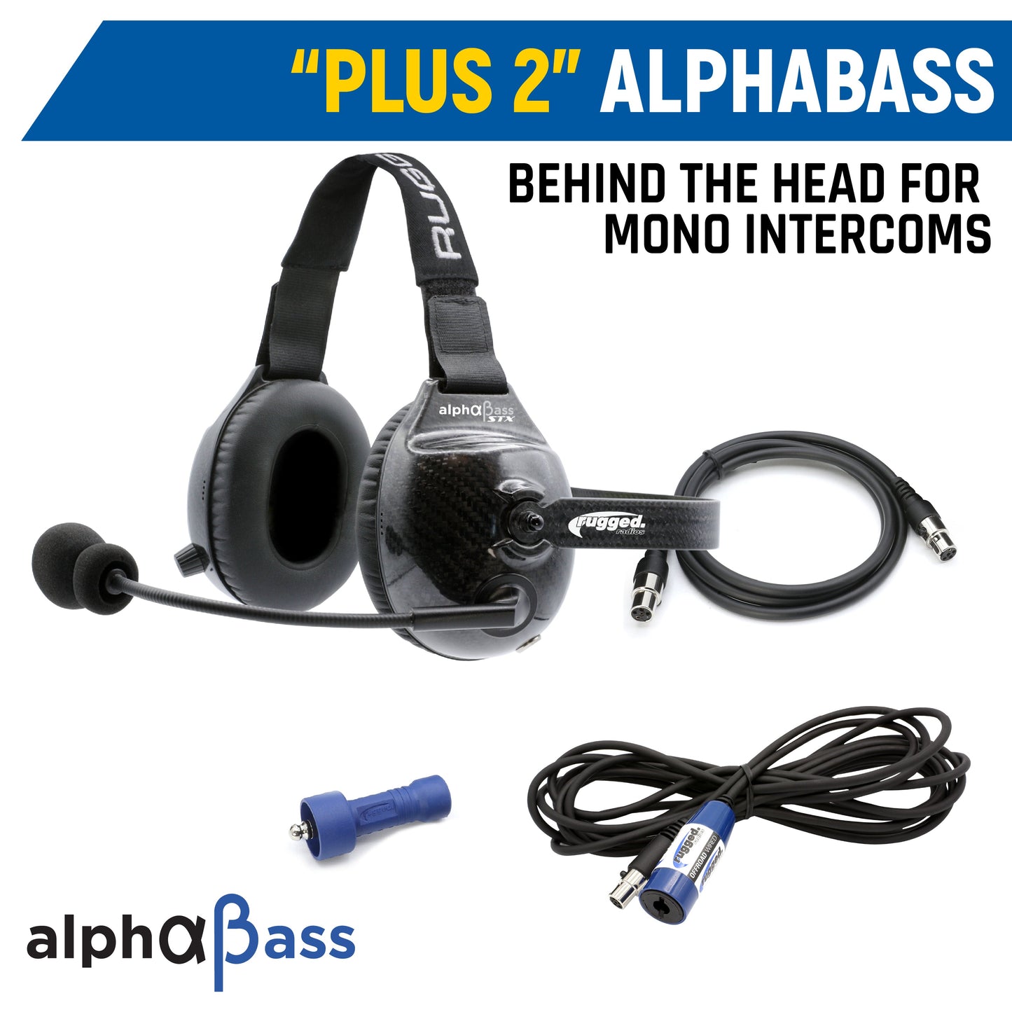 Rear Seat Expansion Kit with Helmet Kits or Headsets - STX Stereo / Helmet Kit
