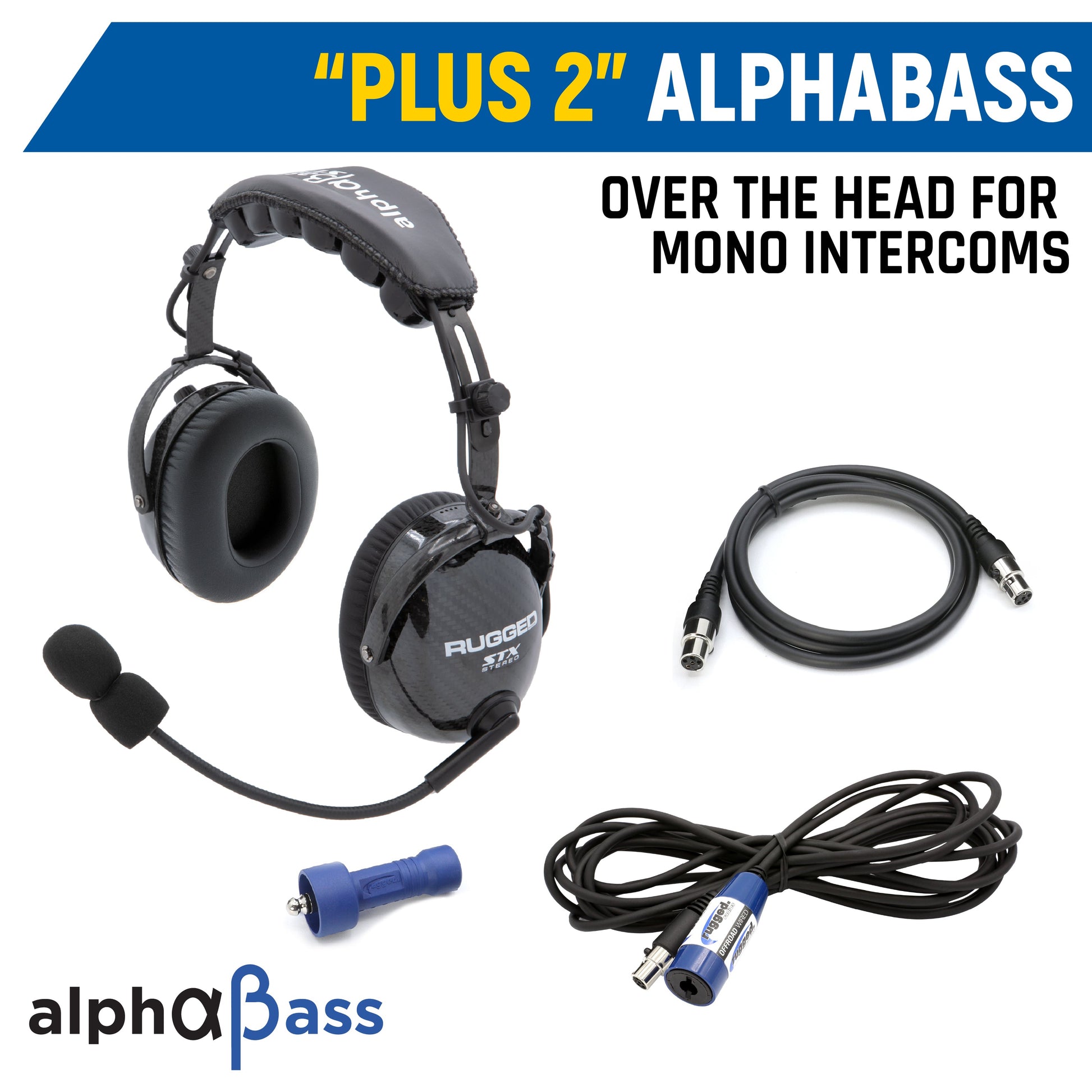 Rear Seat Expansion Kit with Helmet Kits or Headsets - STX Stereo / Helmet Kit