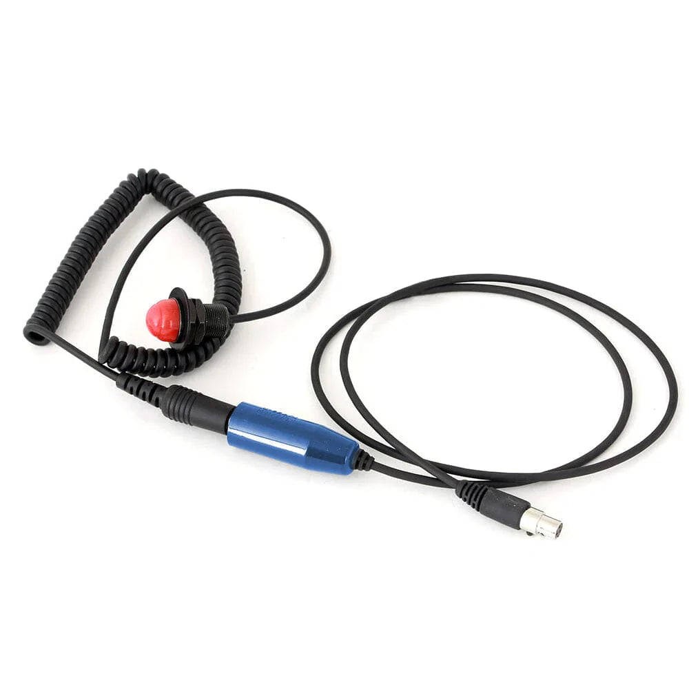 Quick Disconnect Push to Talk Buttons - Velcro Mount Quick Disconnect PTT