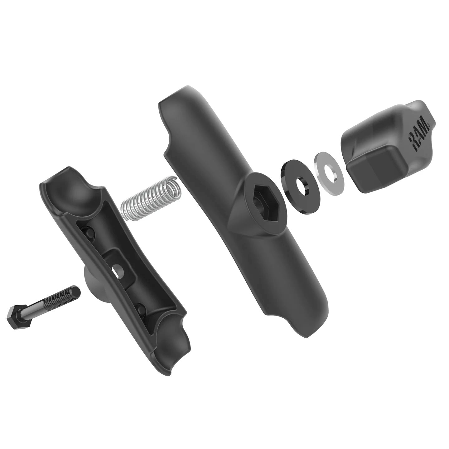 RAM Double Socket Arm - Medium / B Size - 1 Inch