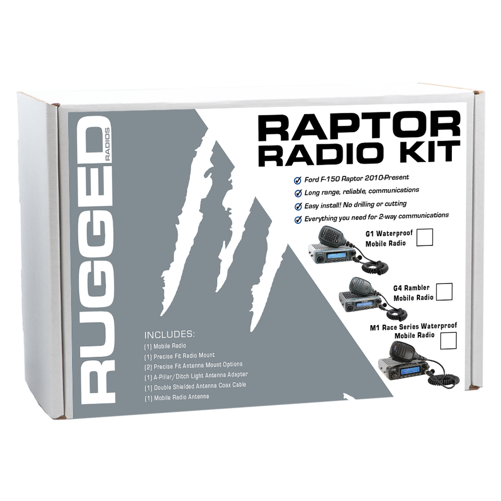 Ford Raptor Two-Way Mobile Radio Kit - G1 Waterproof