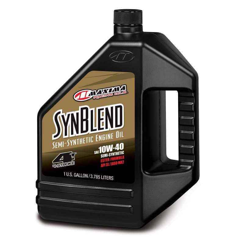 Maxima Syn Blend Ester 4T Semi-Synthetic 10W40 Engine Oil - Gallon