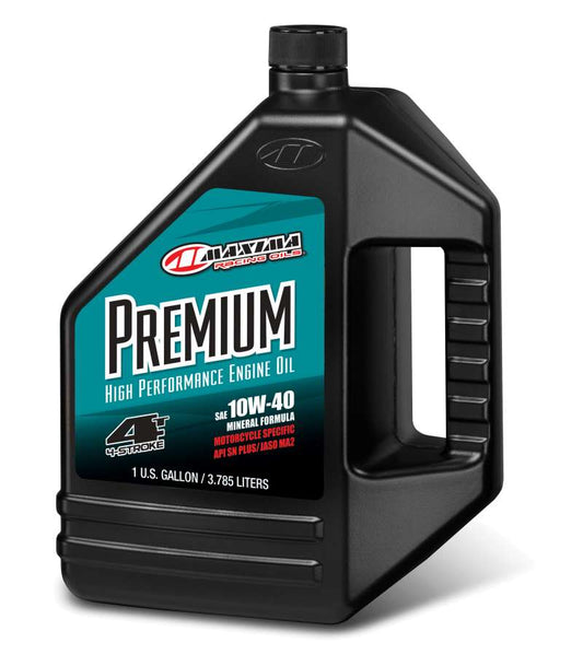 Maxima Premium 4T 10W40 Mineral Engine Oil - Gallon