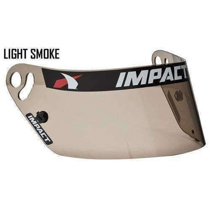 Impact Racing Helmet Shield - Amber