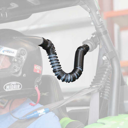 Ultra Flex Expandable Helmet Air Pumper Hose - 1 to 3 Feet