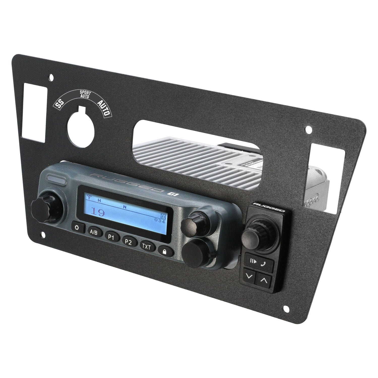 2024 Yamaha YXZ 1000R Complete Communication Kit with Bluetooth Intercom and 2-Way Radio - 696 PLUS Remote Head / G1 GMRS