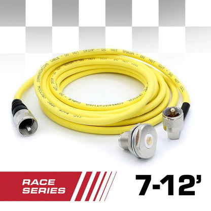 Antenna Coax Cable Kit - RACE SERIES - by Rugged Radios - 12 Foot