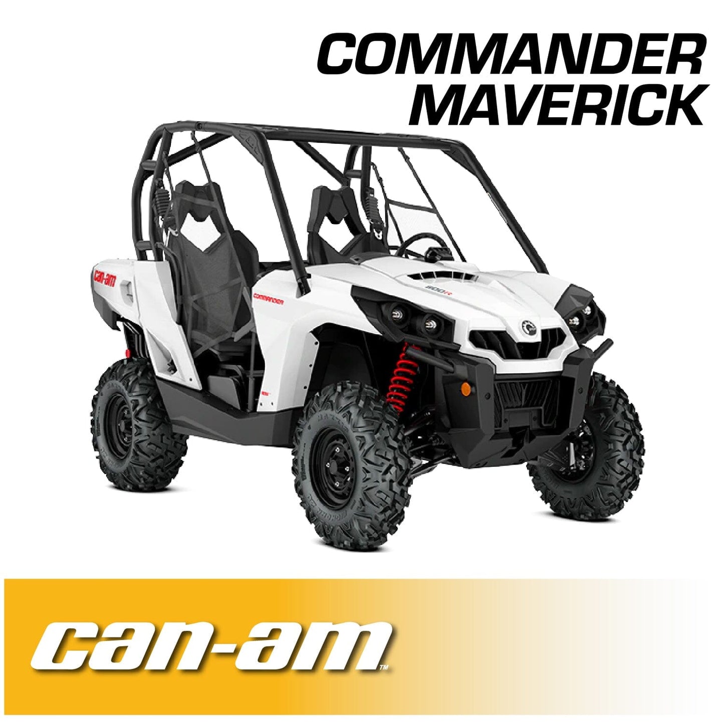 Can-Am Commander and Maverick Complete Communication Kit with Bluetooth Intercom and 2-Way Radio - Dash Mount - STX Stereo / M1 VHF Business Band