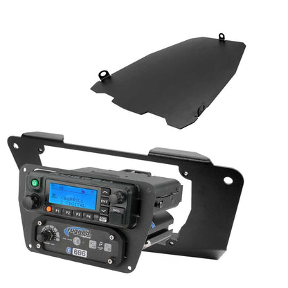 Can-Am Commander and Maverick - Glove Box Multi-Mount Kit for Rugged UTV Radios and Intercoms - Rugged M1/G1/G4/RM45/RM60/GMR45