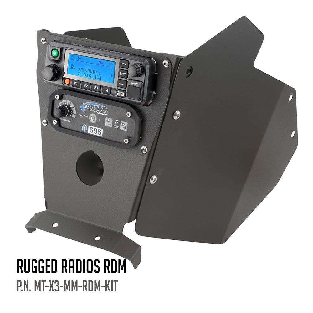 Can-Am X3 Mounting Kit with Multi Mount and Side Panels - Icom F5021