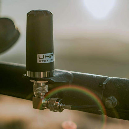 Stealth Tuned Low Profile Antenna for GMRS and UHF - Ground Plane