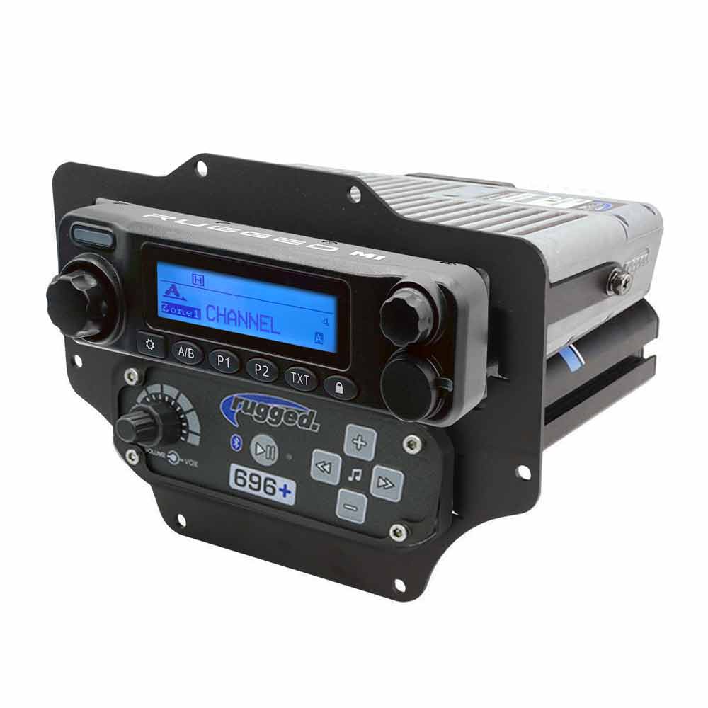 Honda Talon Complete Communication Kit with Bluetooth Intercom and 2-Way Radio - STX Stereo Remote Head / M1 VHF Business Band