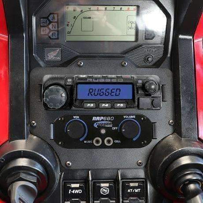 Honda Talon Mount for Radio Intercom and Switches - GMR25 or ABM25 Radio+ Rugged Intercom