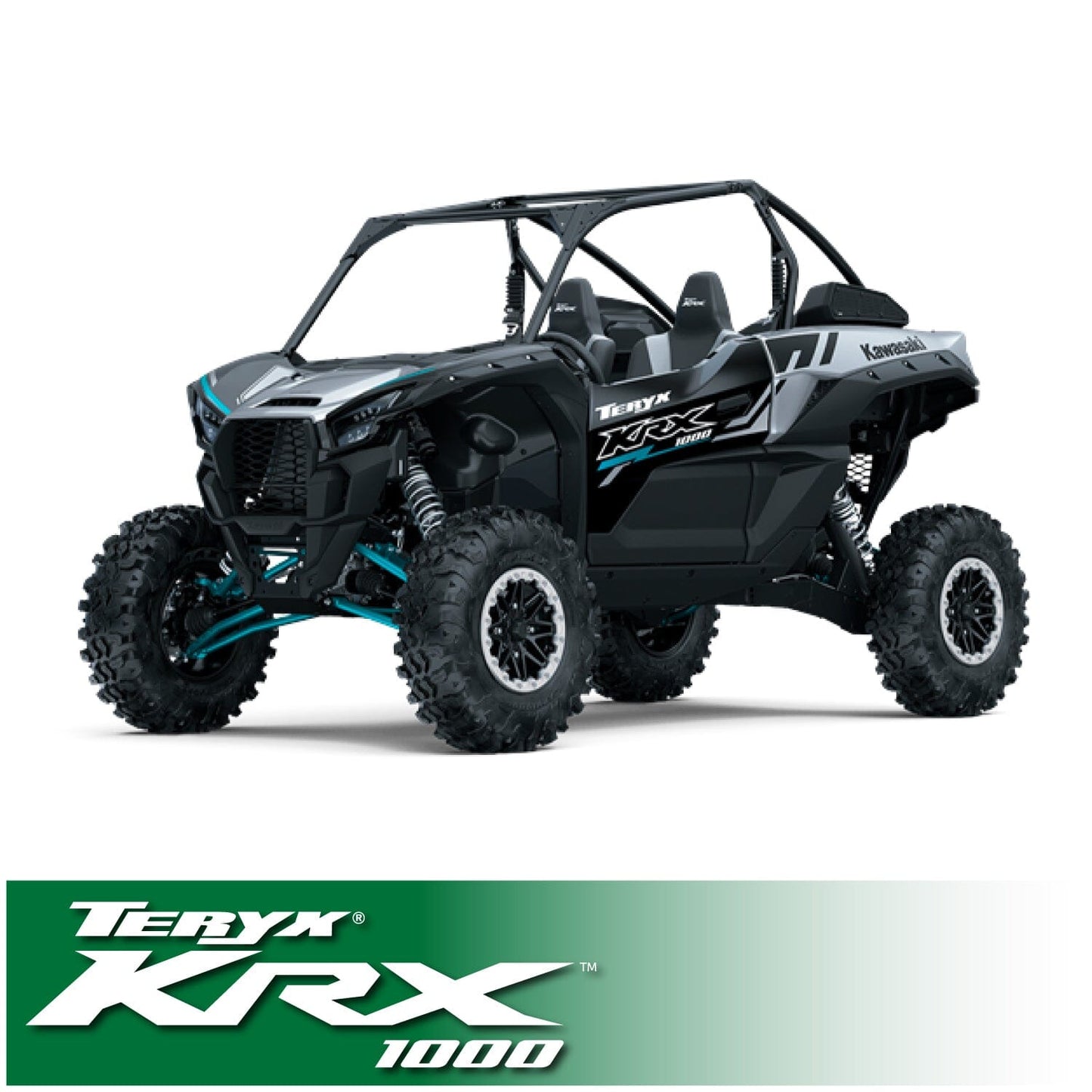 Kawasaki Teryx KRX Complete Communication Kit with Bluetooth Intercom and 2-Way Radio - STX Stereo Remote Head / G1 GMRS / Top Mount (for Remote Head)