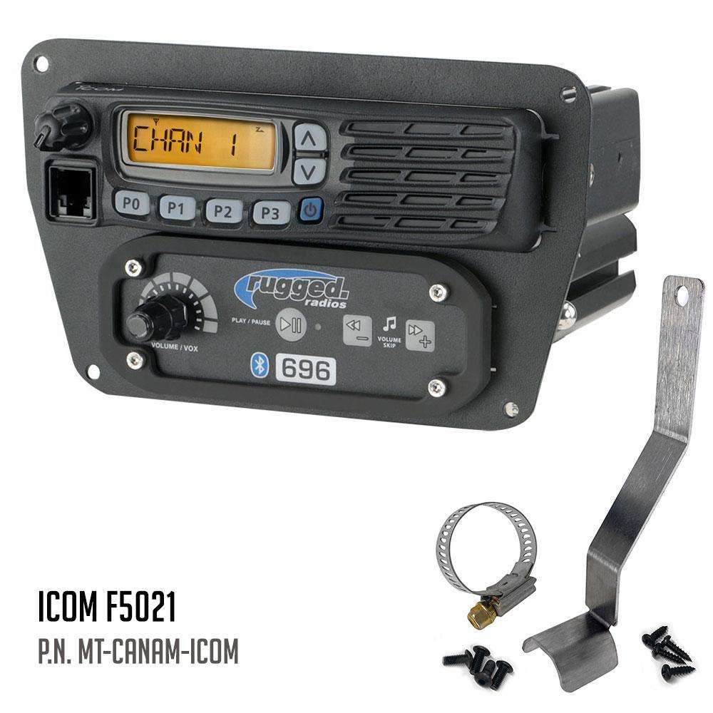 Can-Am Commander Intercom and Radio Mount - Rugged RDM
