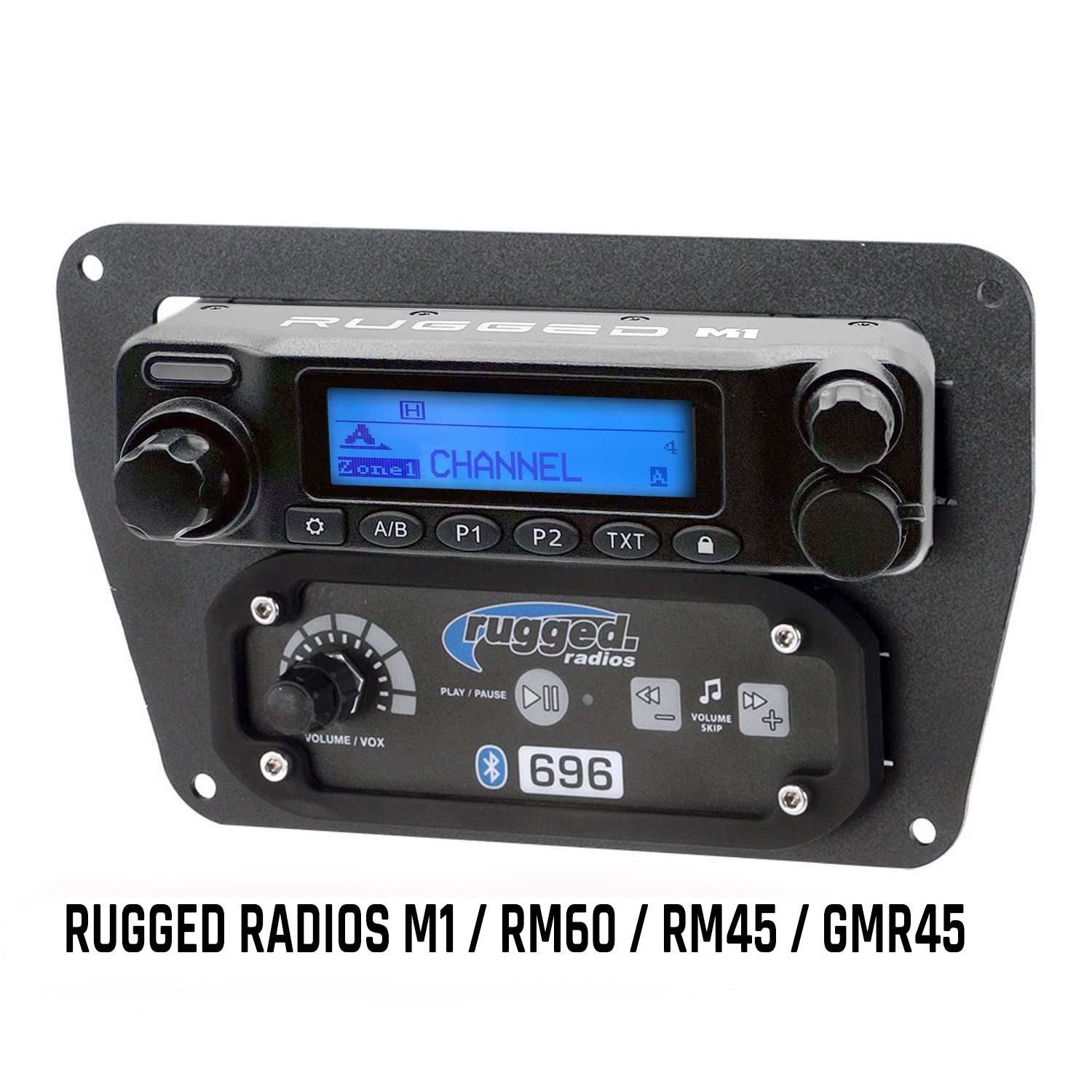Multi Mount Insert or Standalone Mount for Intercom and Radio - Rugged Radios RDM