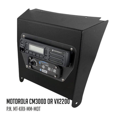 Kawasaki KRX Multi-Mount Kit for Rugged Mobile Radios and Intercom - Rugged RDM