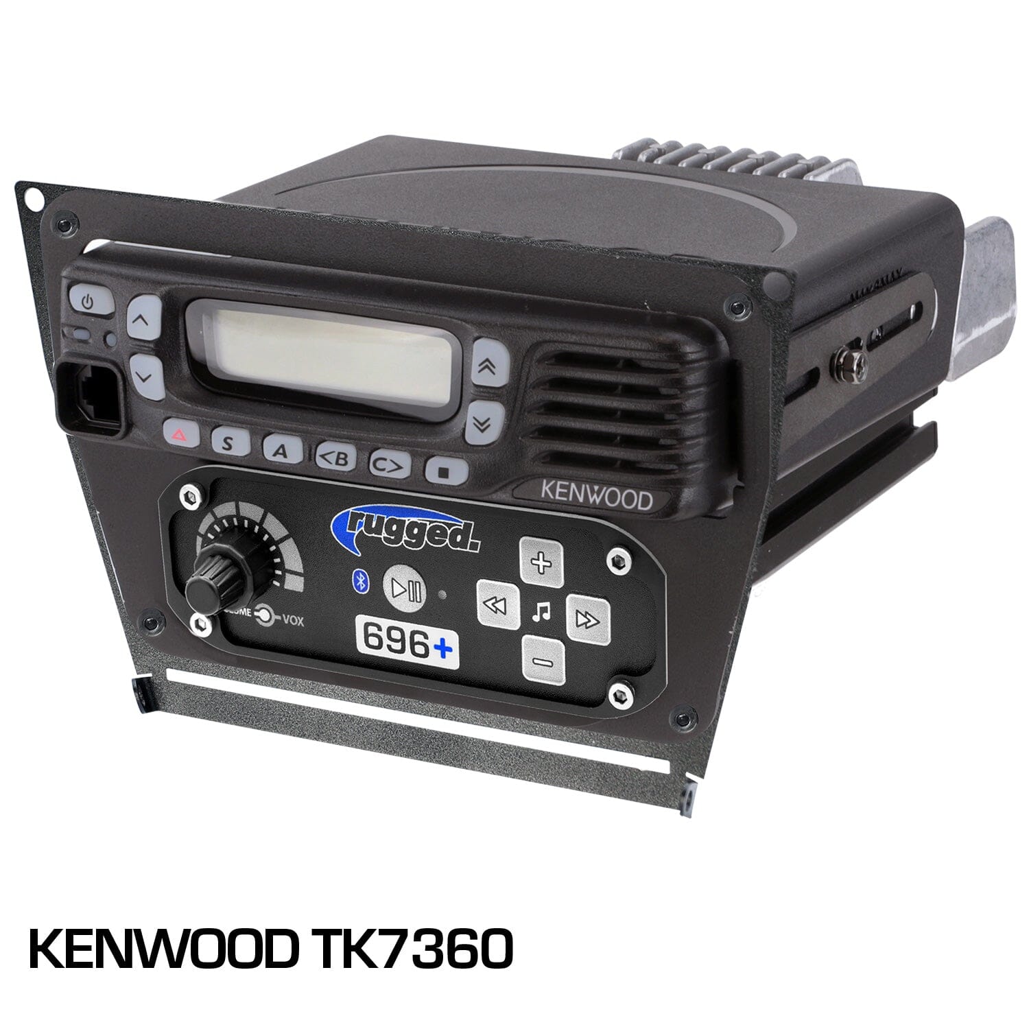 Polaris RZR PRO XP RZR Turbo R and RZR PRO R Dash Mount Radio and Intercom - Rugged M1/G1/G4/RM45/RM60/GMR45 with Switch Holes